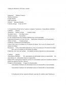 Trabajo de laboratorio VO2 max y lactato