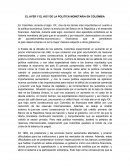 EL AYER Y HOY DE LA POLÍTICA MONETARIA EN COLOMBIA