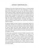 CARTAGENA Y ADMINISTRACIÓN LOCAL