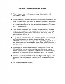 Pasos para simular arduino en proteus. Página 1