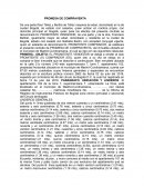 PROMESA DE COMPRAVENTA