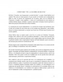 OscurantismoComentario: La Colombia de Bolivar
