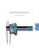 Procesos Industriales i Tarea I: Medición y trazado