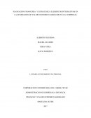 PLANEACION FINANCIERA Y ESTRATEGICA ELEMENTOS INTEGRATIVOS