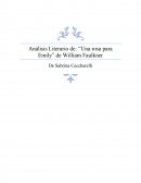 Análisis Literario de: “Una rosa para Emily” de William Faulkner