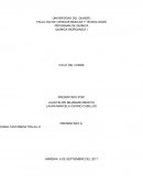 Informe inorganica Observar una secuencia de reacciones del cobre que forman un ciclo