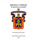 DEMOCRACIA Y SOBERANIA “El laberinto de la soledad”