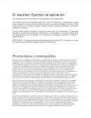 El resumen: Ejercicio de aplicación
