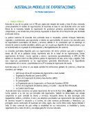 Modelo de Exportaciones de Australia