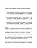 Sensación y Percepción en la construcción del conocimiento
