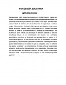 PSICOLOGIA EDUCATIVA - ENSAYO