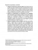 Perspectiva de apredizaje y conocimiento