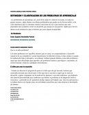 Tema definicion de problemas de aprendizaje h su clasificacion