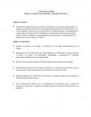 CASO DE ESTUDIO PARA LA ARTICULACION DE LA MEDIA TECNICA