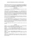 CONVENIO DE TERMINACION VOLUNTARIO DE LA RELACION LABORAL