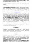 SE INTERPONE DEMANDA ORDINARIA LABORAL POR DESPIDO DIRECTO E INJUSTIFICADO.- DERECHOS ADQUIRIDOS Y PRESTACIONES LABORALES.- COSTAS LEGALES.- SE ACOMPAÑAN DOCUMENTOS.-ANEXOS.