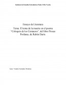 El tema de la muerte en el poema “Coloquio de los Centauros”, del libro Prosas Profanas, de Rubén Darío