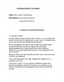 INTRODUCCIÓN A LA LÓGICA TEMA: IDEA, JUICIO Y RACIOCINIO