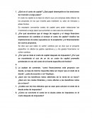 ¿Qué es el costo de capital? ¿Qué papel desempeña en las desiciones de inversión a largo plazo?