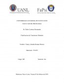 Clasificacion de Transtornos Mentales