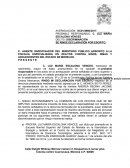 Declaración ante agente ministerio publico