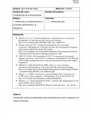 Introducción a la administración y al proceso administrativo: la planeación Sinopsis Jet Airway