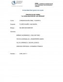 PROYECTO DE CURSO “LA LEGALIZACIÓN DE LAS DROGAS”