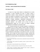 LECTURA 1. HACIA UN NUEVO RELATO NACIONAL