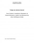 Erotismo y moralidad en Decamerón, de Giovanni Boccaccio y Justine o los Infortunios de la virtud, del Márquez de Sade