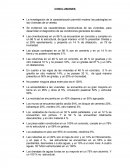 CONCLUSIONES La investigación de la caracterización permitió mostrar las patologías en las viviendas de la vereda.