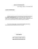 Trabajo A QUIEN CORRESPONDA: