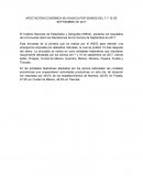 Afectación económica en Oaxaca por sismos del 7 y 19 de septiembre de 2017