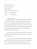 PROYECTO PEDAGÓGICO Asignatura: Matemática 1