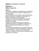 Practica Segunda Ley de Newton Área: Ingeniería