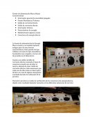 Fuente de alimentación Marca Mazal Caracteristicas