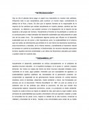DESARROLLO SUSTENTABLE INTRODUCCIÓN