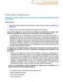 Actividad integradora Formación y práctica profesional de la Enfermería en la transición del siglo XIX al siglo XX en México