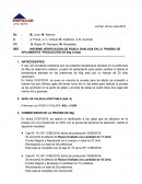 INFORME VERIFICACION DE ROSCA OVALADA EN LA PRUEBA DE APILAMIENTO PRODUCCIÓN DE 60g Cristal