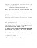 PROPUESTAS A MI ESTRATEGIA PARA PROMOVER EL DESARROLLO DE HABILIDADES DEL PENSAMIENTO.