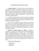 Antecedentes del derecho penal