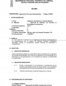 Procesos empresariales SILABO