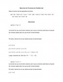 Ejercicios de funciones de variable real