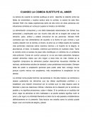 Cuando la comida sustituye al amor