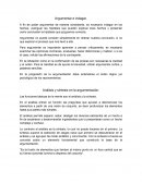 Argumentar e indagar