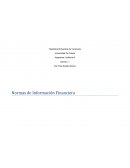 Normas de Información Financiera