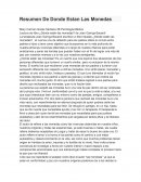 Resumen de donde estan las monedas