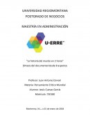 Síntesis de la historia del mundo en 2 horas