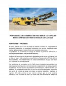 Perfiladora de asfalto