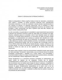 Desigualdad extrema en México. Página 1