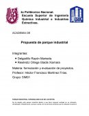 Ubicacion de planta industrial